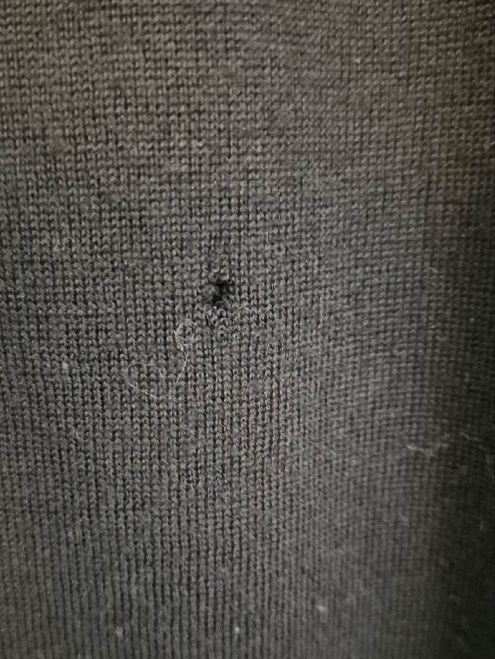 Lord & Taylor Black Merino Turtleneck Sweater - Picture 6 of 6